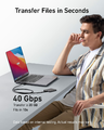Anker 515 kabel USB-C USB4 40 Gb/s, Thunderbolt 4/3, 1 m