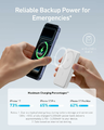 Anker 621 MagGo 5000 mAh – magnetyczny powerbank USB-C, biały – zdjęcie 3