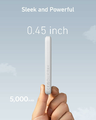 Anker 621 MagGo 5000 mAh – magnetyczny powerbank USB-C, biały – zdjęcie 7