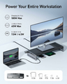 Anker 675 - stacja dokująca USB-C 12w1 z ładowarką bezprzewodową – zdjęcie 5