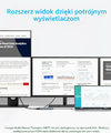 Anker hub USB-C 8w1, potrójny wyświetlacz, HDMI + VGA, PD, szary