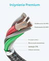 Anker kabel USB-A Lightning 2 szt. 1 m, nylon, MFi, czarny
