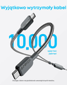 Anker kabel USB-C 2w1 140 W, rozdzielacz na dwa urządzenia, 1,2 m, biały
