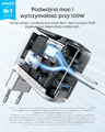 Anker ładowarka USB-C 100 W GaN z wyświetlaczem, 3 porty – zdjęcie 2