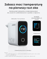 Anker ładowarka USB-C 140 W - 4 porty, wyświetlacz dotykowy, srebrna – zdjęcie 4