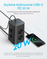 Anker listwa zasilająca 12w1 – 8 gniazd + 4 USB-C/USB, 20 W – zdjęcie 5