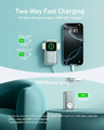 Anker MagGo Powerbank 10000 mAh z ładowarką Apple Watch, zielony – zdjęcie 3