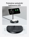 Anker MagGo stojak 2 w 1 ładowarka indukcyjna MagSafe 15 W, czarny – zdjęcie 6