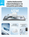 Anker Nano ładowarka USB-C 45 W + kabel 1,8 m, biała