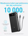 Anker powerbank 20000 mAh 87 W z wbudowanym kablem USB-C, czarny – zdjęcie 5