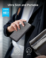 Anker PowerCore Slim 10000 powerbank, PowerIQ, USB-C, czarny