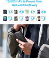 Anker PowerCore Slim 10000 powerbank, PowerIQ, USB-C, czarny
