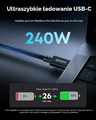 Anker Prime Kabel Thunderbolt 5, USB-C – USB-C, 240 W, 1 m