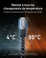 Anker Prime kabel USB-C USB-C 240 W, nylon, 1,8 m, czarny