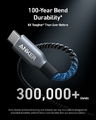 Anker Prime kabel USB-C USB-C 240 W, nylon, 90 cm, czarny