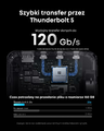 Anker Prime TB5 - stacja dokująca Thunderbolt 5, 14 portów, 8K – zdjęcie 3