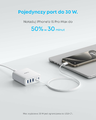 Anker stacja ładująca 6 portów 112 W – 3× USB-C, 3× USB-A, biała