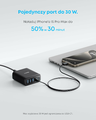 Anker stacja ładująca 6 portów 112 W – 3× USB-C, 3× USB-A, czarna