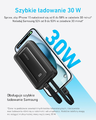 Anker Zolo A110L powerbank 10000 mAh 30 W - kable Lightning i USB-C