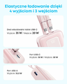 Anker Zolo powerbank 10000 mAh 35 W, dwa kable USB-C, czarny