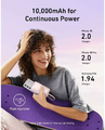 Anker Zolo powerbank 10000 mAh z kablem USB-C, 30 W, biały