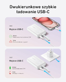 Anker Zolo powerbank 10000 mAh z kablem USB-C, 30 W, czarny