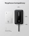 Anker Zolo powerbank 10000 mAh z kablem USB-C, 30 W, czarny