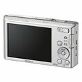 Aparat cyfrowy Sony Cyber-shot DSC-W830 20.1 Mpix srebrny widok z tyłu