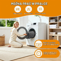 Autsel koc narzuta wodoodporna 203 x 229 cm – dwustronna, ciemnoszara i biała