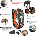 aZengear bransoletka survivalowa paracord z krzesiwem, gwizdkiem i kompasem, 2 szt.