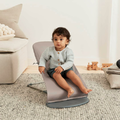 BabyBjörn Bliss – bujaczek niemowlęcy 2w1, piaskowo-szary – zdjęcie 6