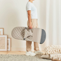 BabyBjörn Bliss – bujaczek niemowlęcy 2w1, piaskowo-szary – zdjęcie 8