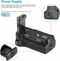 Battery pack grip Neewer do Nikon D3100 D3200 D3300 D5300 EN-EL14 widok miejsca na baterie