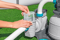 Bestway Pompa filtrująca piaskowa 6056 l/h do basenu – zdjęcie 6