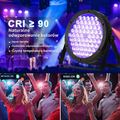 BETOPPER LPC120 zestaw 4 reflektorów LED PAR 120 W RGBW DMX