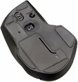 Bezprzewodowa ergonomiczna mysz AmazonBasics GP9-BK widok z tyłu