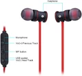 Bezprzewodowe słuchawki douszne Sunvito Bluetooth 4.1 widok legendy