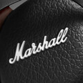 Bezprzewodowe słuchawki Marshall Mid Bluetooh widok logo