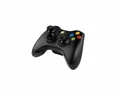 Bezprzewodowy kontroler pad Microsoft Xbox 360 widok z boku
