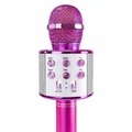 Bezprzewodowy mikrofon Bluetooth do karaoke WS-858 widok z przodu