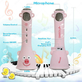 Bezprzewodowy mikrofon do karaoke dla dzieci TOSING X3 Bluetooth widok cech