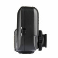 Bezprzewodowy nadajnik lampy błyskowej flash Godox X1R-N Nikon widok włącznika