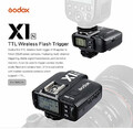 Bezprzewodowy nadajnik lampy błyskowej flash Godox X1T-N Nikon widok z opisem
