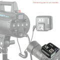 Bezprzewodowy nadajnik lampy błyskowej flash Godox X1T-N Nikon widok zastosowania