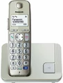 Bezprzewodowy telefon stacjonarny Panasonic KX-TGE212 widok od przodu 