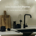 Black Sweden Home zestaw łazienkowy czarny mat, 4 elementy – zdjęcie 8