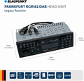 Blaupunkt Frankfurt RCM 82 DAB – radio samochodowe 1-DIN z Bluetooth – zdjęcie 2