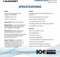 Blaupunkt Frankfurt RCM 82 DAB – radio samochodowe 1-DIN z Bluetooth – zdjęcie 3