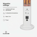 Blumfeldt Heat Guru Plus – promiennik podczerwieni 1200 W, biały – zdjęcie 4