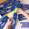 BONNYCO - 30 bransoletek Pop It z breloczkami na przyjęcie dla dzieci